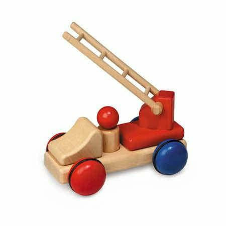 Fagus Mini Series Firetruck Wooden Toys Fagus   