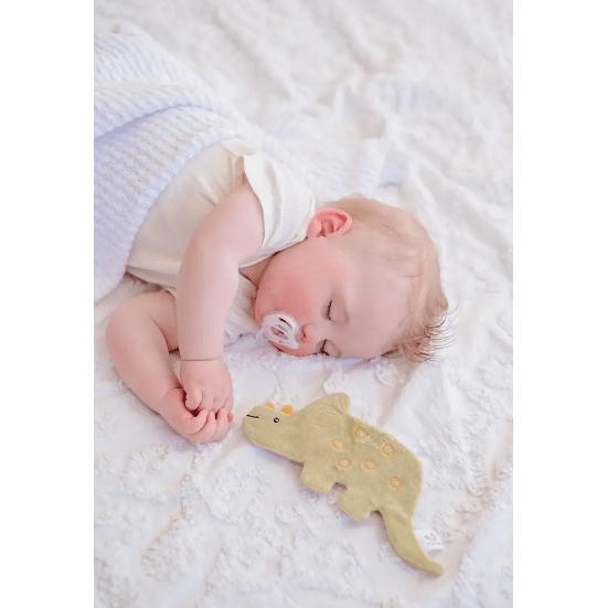 Tikiri Scrunchies- Trice with Crinkle Pacifiers and Teething Tikiri   