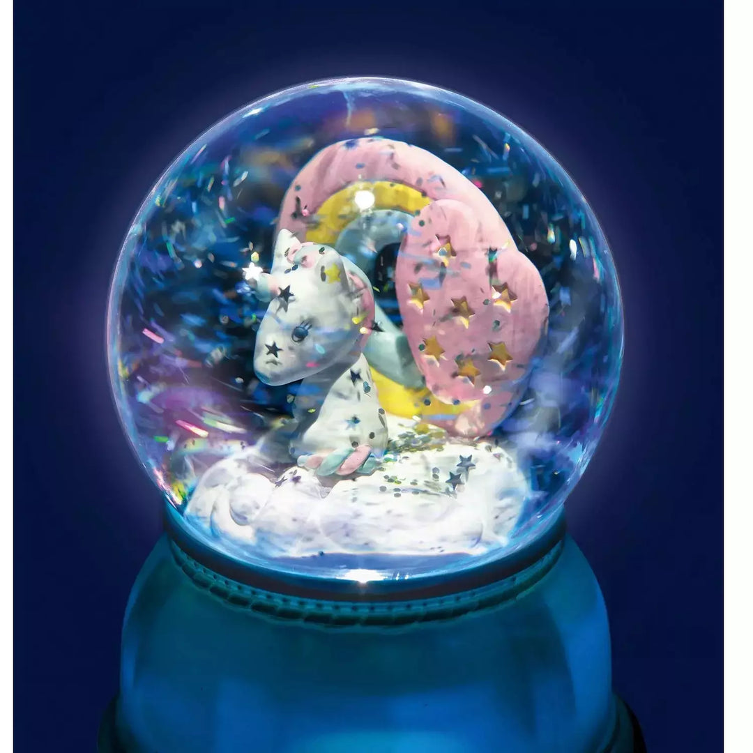 Djeco Unicorn Snow Globe Night Light Musical Djeco   